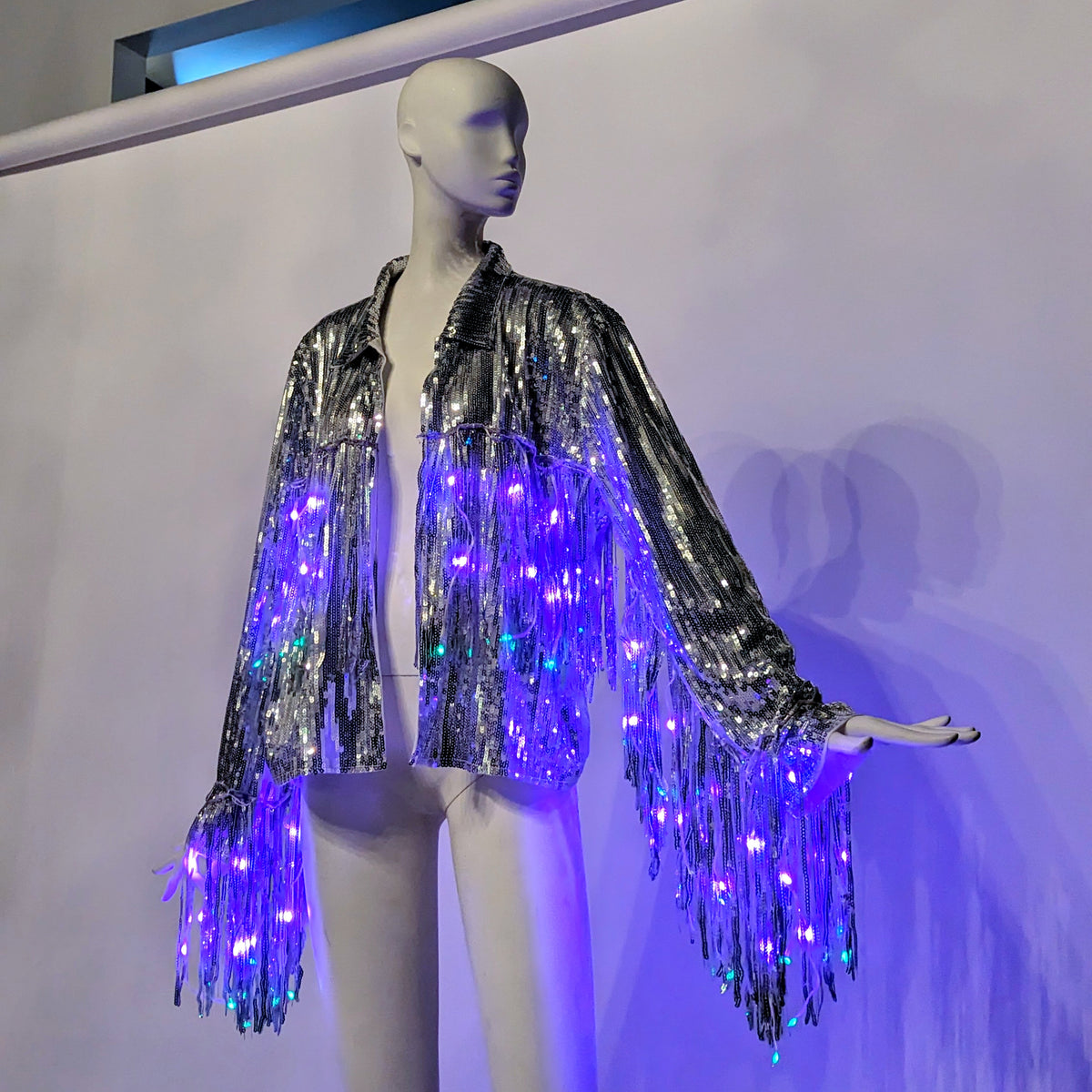 LED Fringe Jacket Remote Controlled : PRE-ORDER (Estimated Delivery Early May)