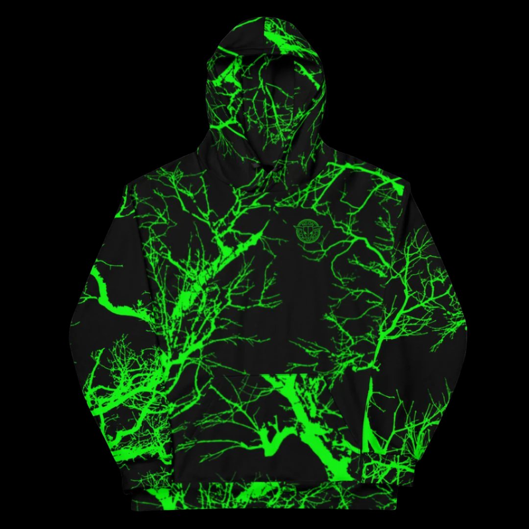 Neon camo hoodie on sale