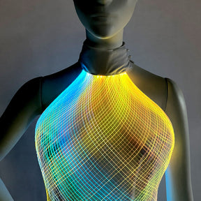 Light-up Net Dress