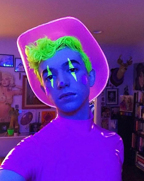 Unique Halloween Costumes - Neon Cowboys