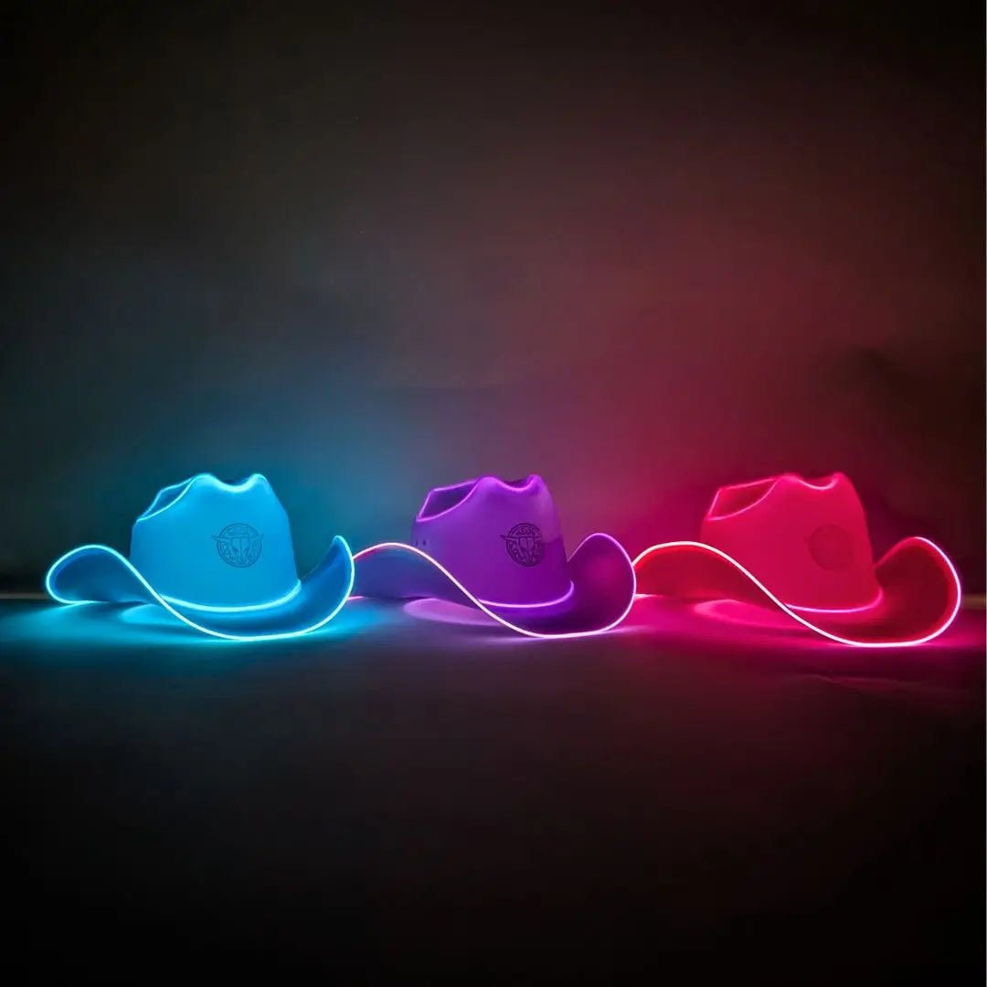 3 Neon Cowboys Hat Bundle - Neon Cowboys - 