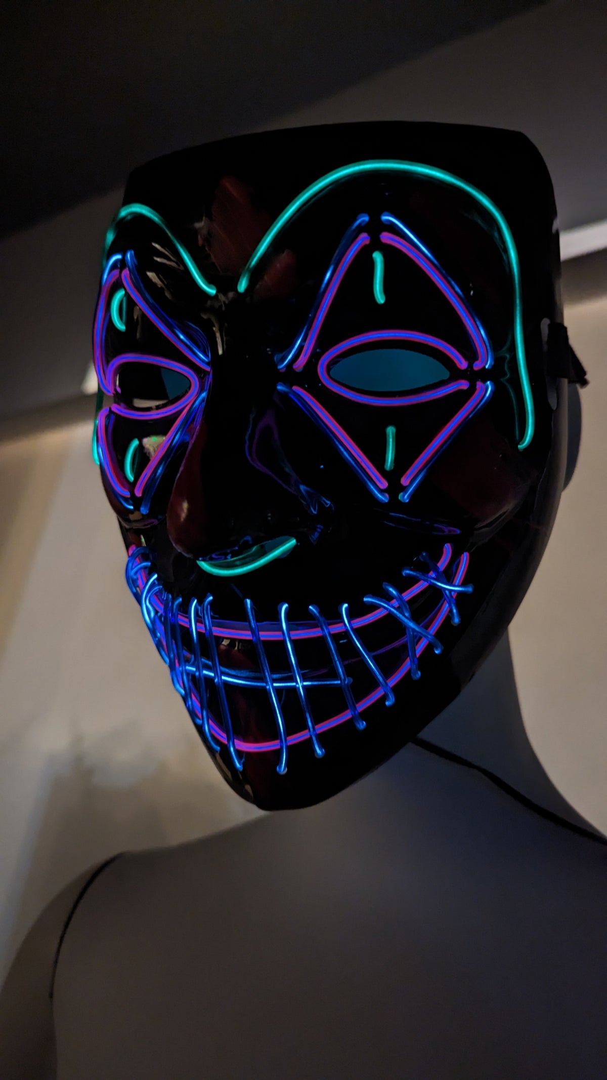 SAMPLE SALE - Light up Mask Spotty Lights (due to time in storage) - FINAL SALE
