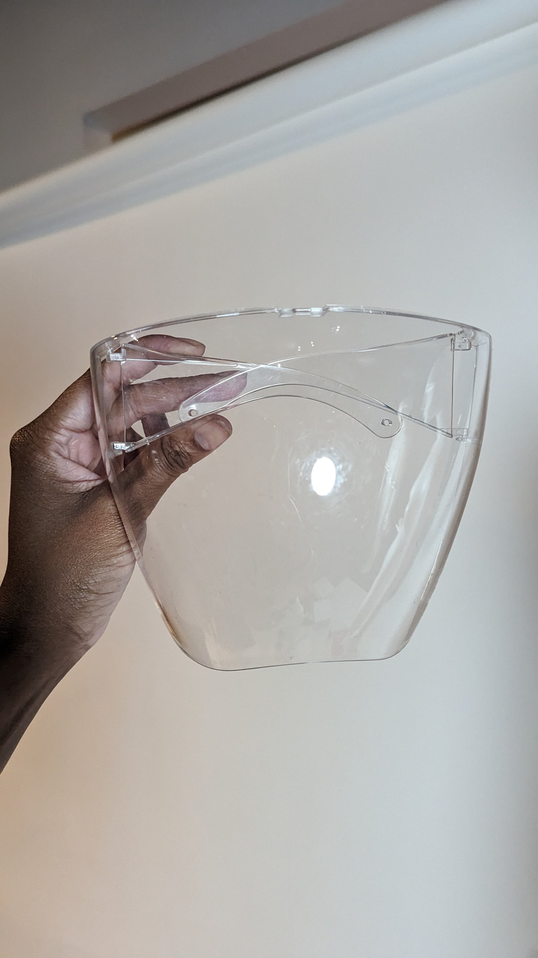 SAMPLE SALE - Clear Plastic Face Shield - FINAL SALE