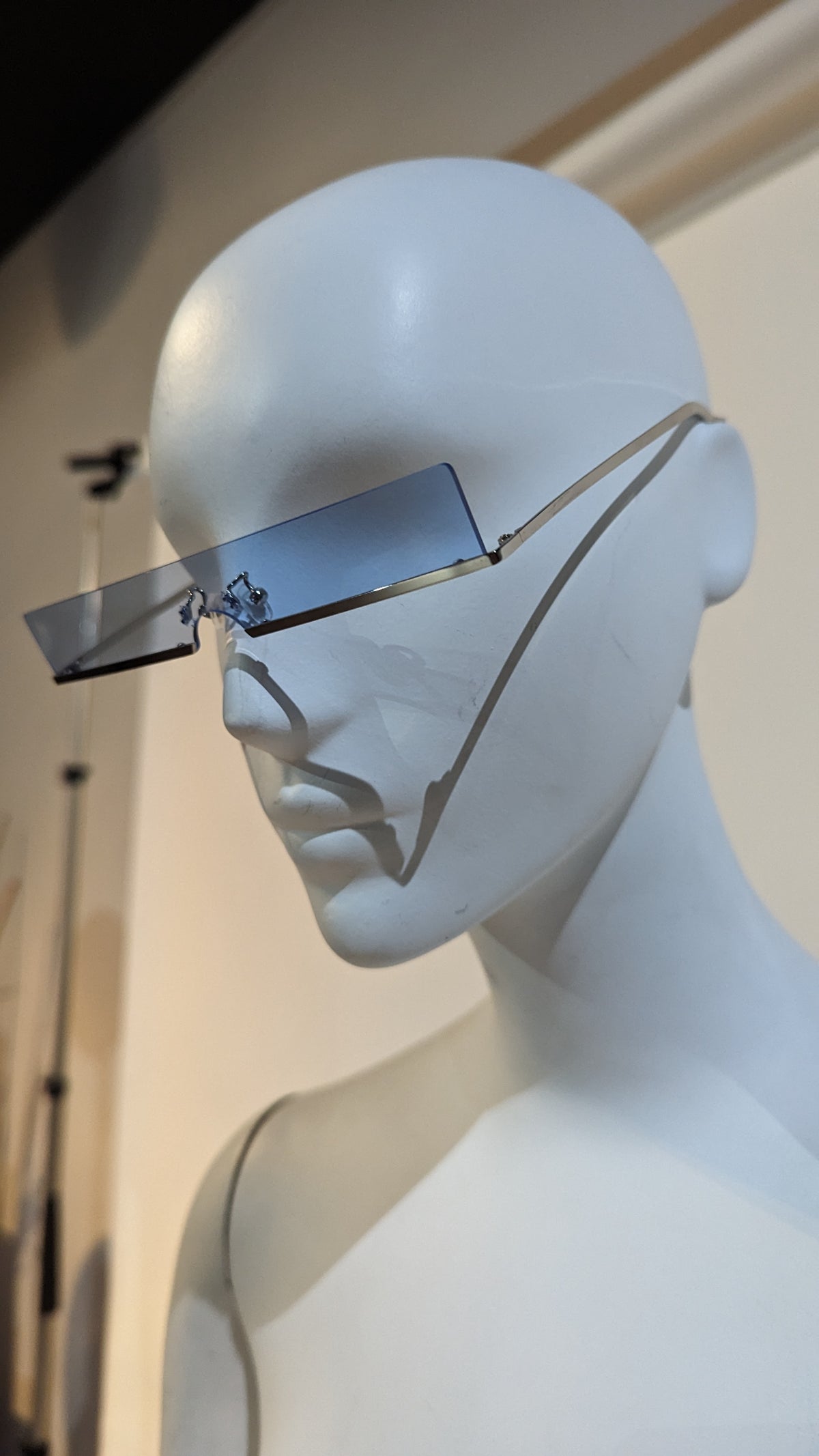 SAMPLE SALE - Ultra Thin Blue Tinted Sunglasses - FINAL SALE