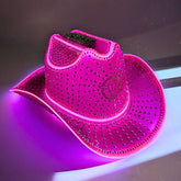 Chapeau Cowboys® Néon Strass