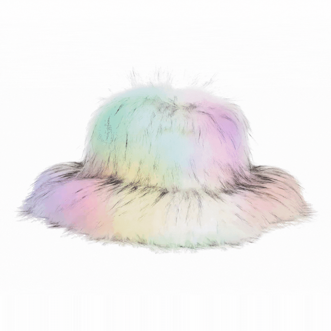 Sombrero de pescador peludo iluminado de Tyler Lambert x Neon Cowboys