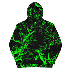 Sweat à capuche camouflage Neon Woods