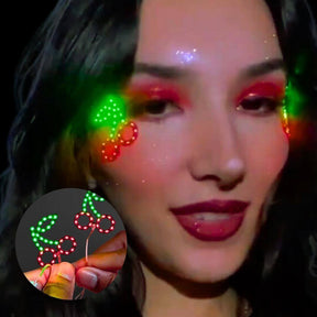 Cherries LED Face Jewelry - Neon Cowboys - FJCHERRIES