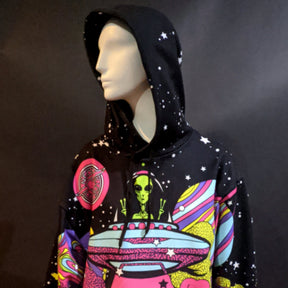 "Day at the Farm" Hoodie - Neon Cowboys - Troubleshooting - 2264185_10869