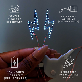 Lightning LED Face Jewelry : PRE-ORDER (Estimated Delivery End of June)