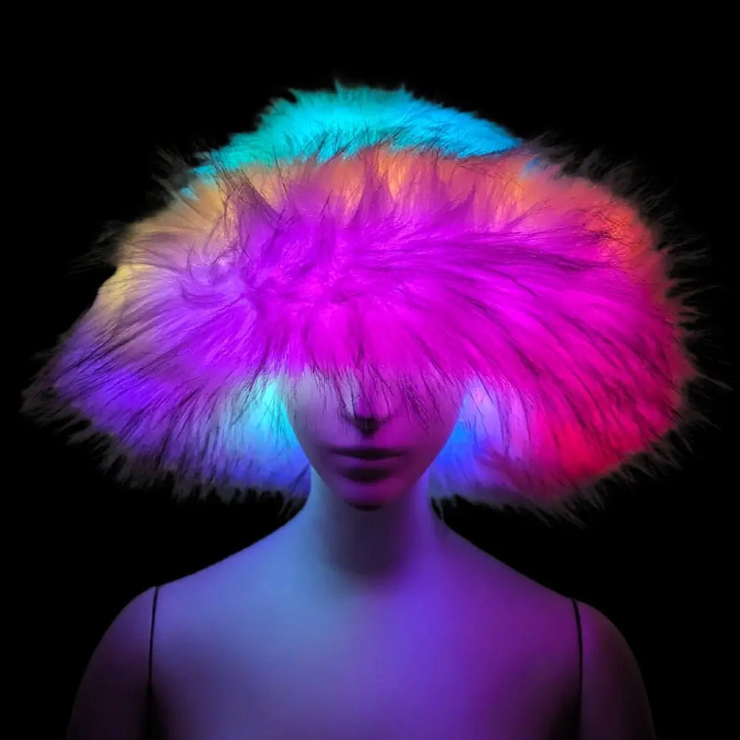 Furry Bucket Hat - Neon Cowboys - Hats - 