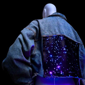 Galaxy Denim Jacket - Neon Cowboys - 