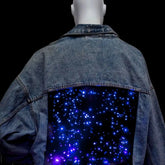 Galaxy Denim Jacket - Neon Cowboys - 