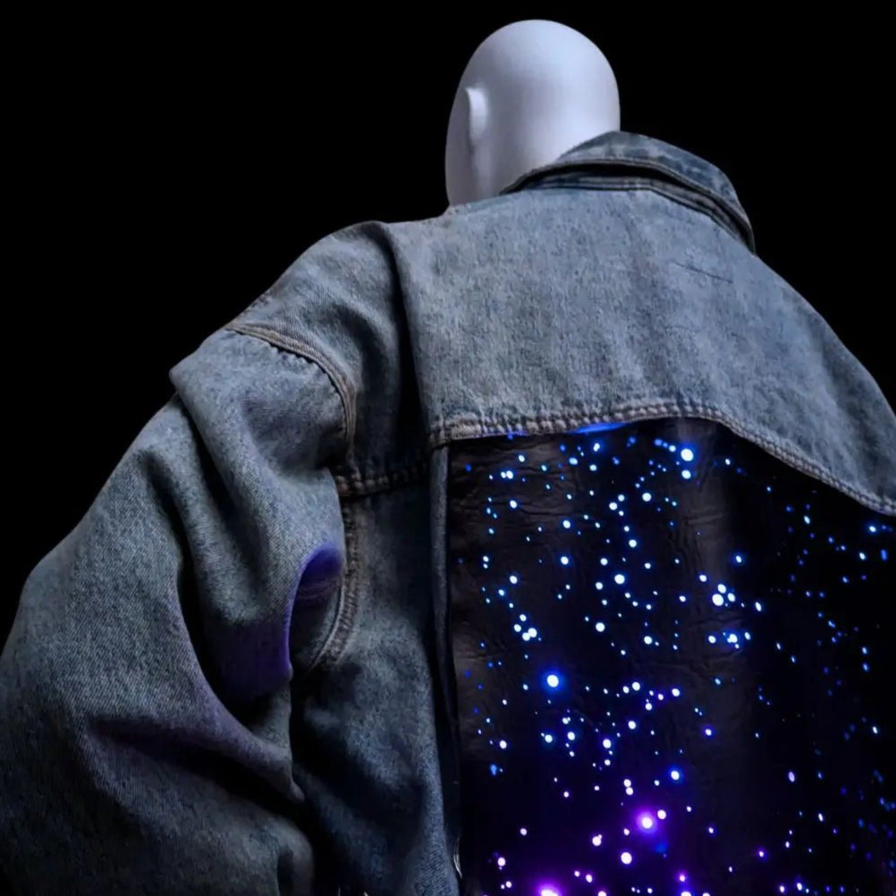 Galaxy Denim Jacket - Neon Cowboys - 