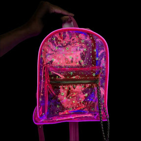 Holographic Star Backpack - Neon Cowboys - 