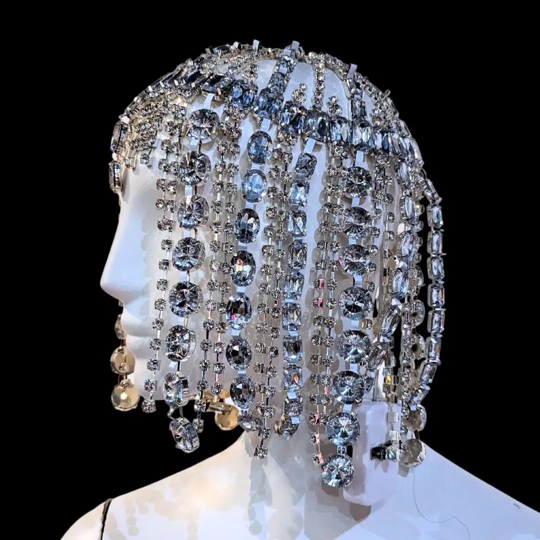 LED Rhinestone Gem Head Piece : PRE - ORDER (Estimated Delivery End of November) - Neon Cowboys - 