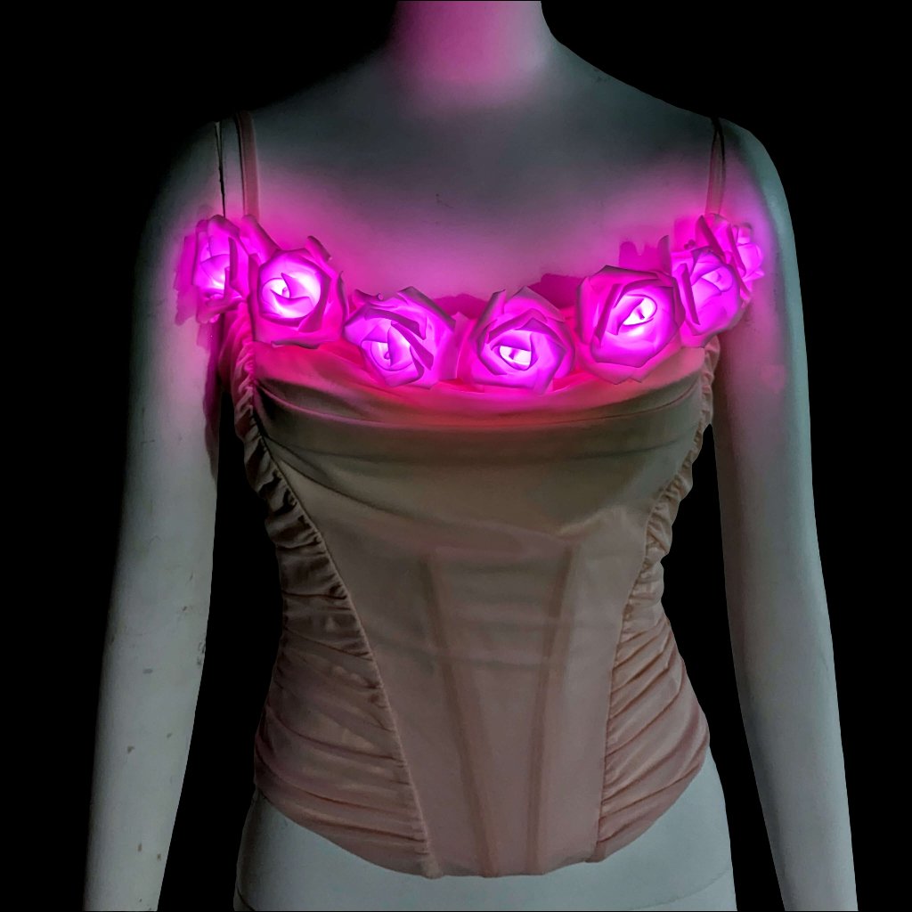 LED Rose Corset - Neon Cowboys - 