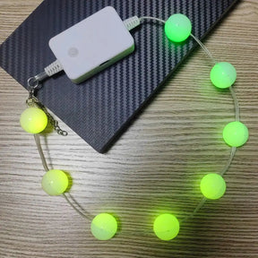 LED Sphere Necklace : PRE - ORDER (Estimated Delivery End of February) - Neon Cowboys - 