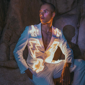 Light Up Nudie Suit - Neon Cowboys - couture - 