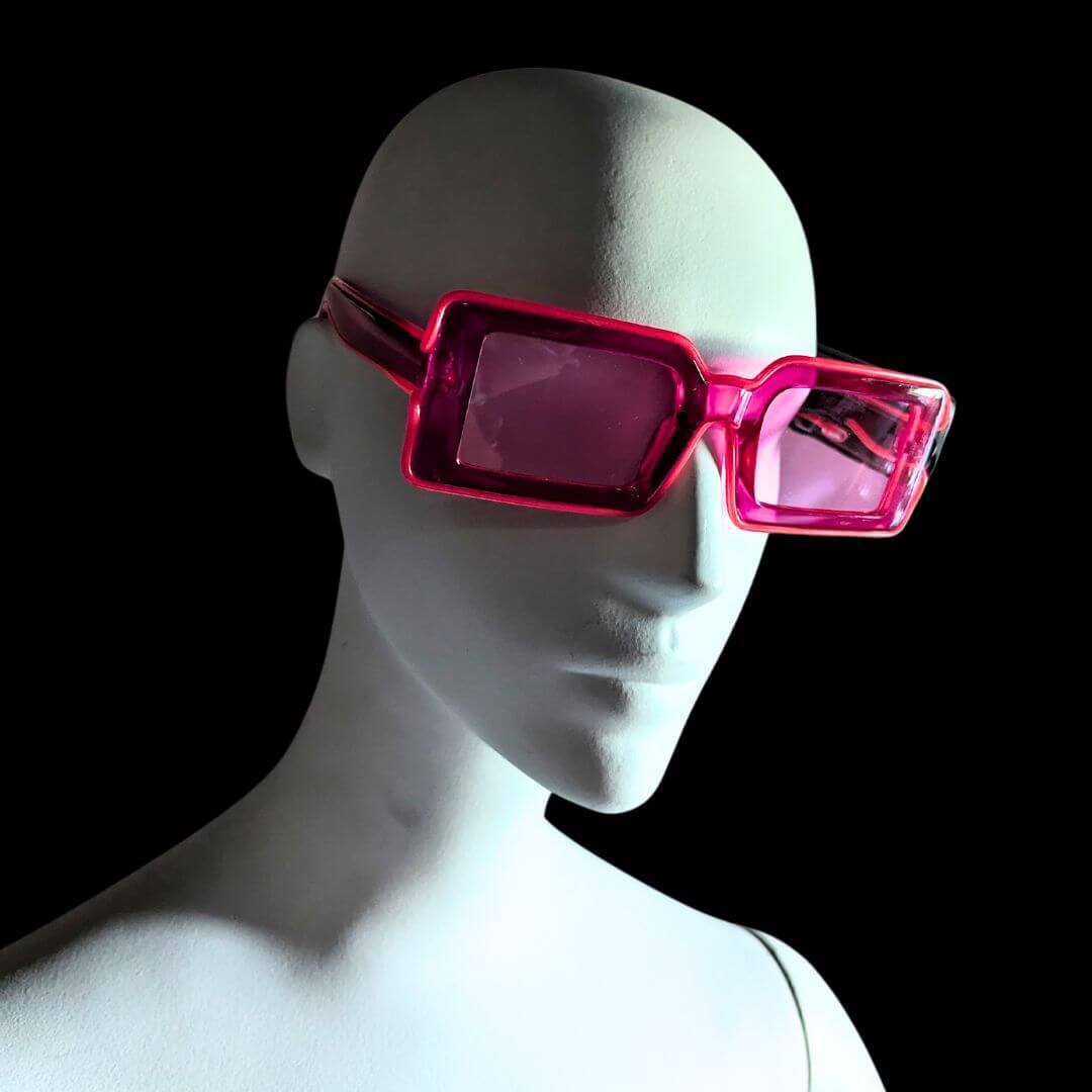 Light - up Party Sunglasses - Neon Cowboys - 