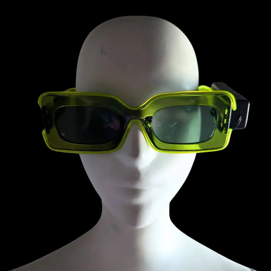 Light - up Party Sunglasses - Neon Cowboys - 