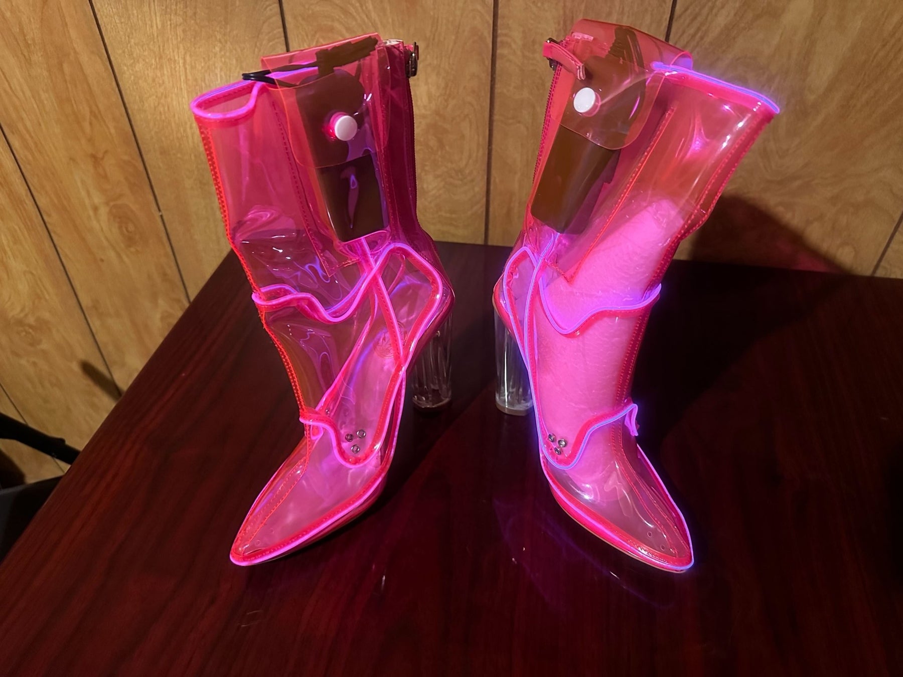 SAMPLE SALE #13 -  OPM Boot Pink Size 5- AS IS - FINAL SALE