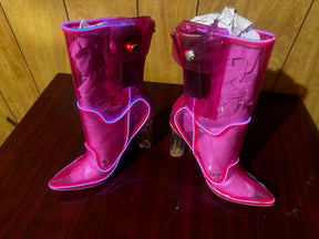 SAMPLE SALE #18 -  OPM Boot Pink size 8- AS IS (FINAL SALE)