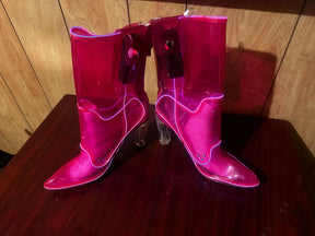 SAMPLE SALE #19 -  OPM Boot Pink Size 14- AS IS (FINAL SALE)