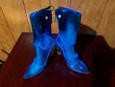 SAMPLE SALE #7 - Blue size 11 - AS IS (FINAL SALE) - Neon Cowboys - 