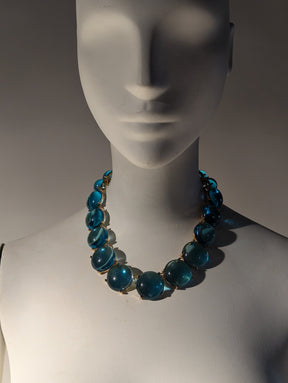 SAMPLE SALE - Bubble Resin Necklace - FINAL SALE - Neon Cowboys - 