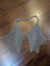 SAMPLE SALE - Chainmail Crop Top Size Small (New) - Neon Cowboys - 