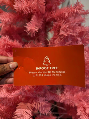 SAMPLE SALE - Faux Pink Christmas Tree (Los Angeles Pickup Only) - Neon Cowboys - 