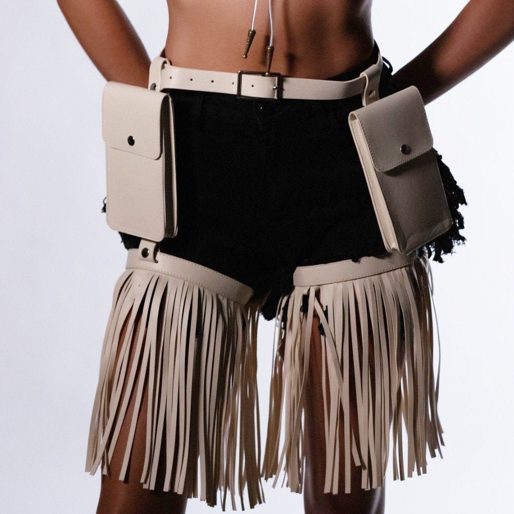 SAMPLE SALE - Fringe Garter - Neon Cowboys - Accessories - 