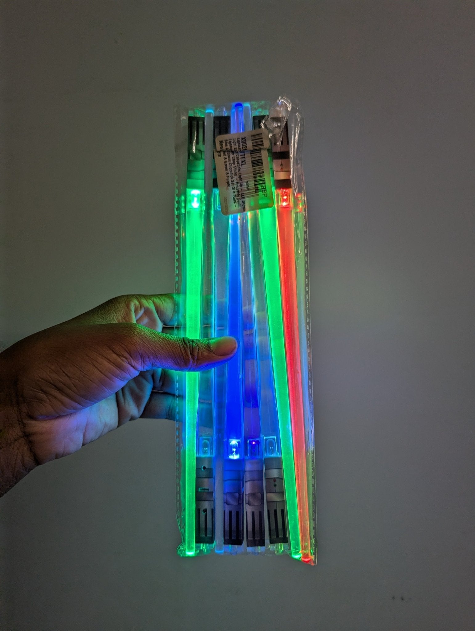 SAMPLE SALE - LED Star Wars Chopsticks (4 Pairs. New & never used. But looks like Blues need to new batteries due to transit) - Neon Cowboys - 