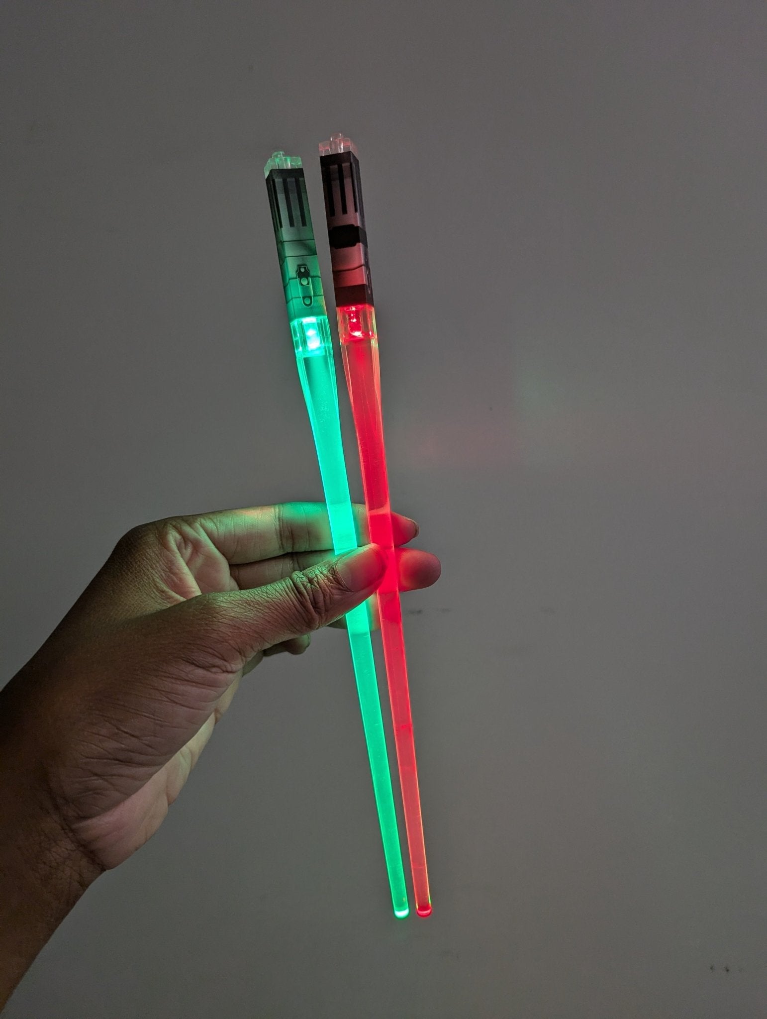 SAMPLE SALE - LED Star Wars Chopsticks (4 Pairs. New & never used. But looks like Blues need to new batteries due to transit) - Neon Cowboys - 