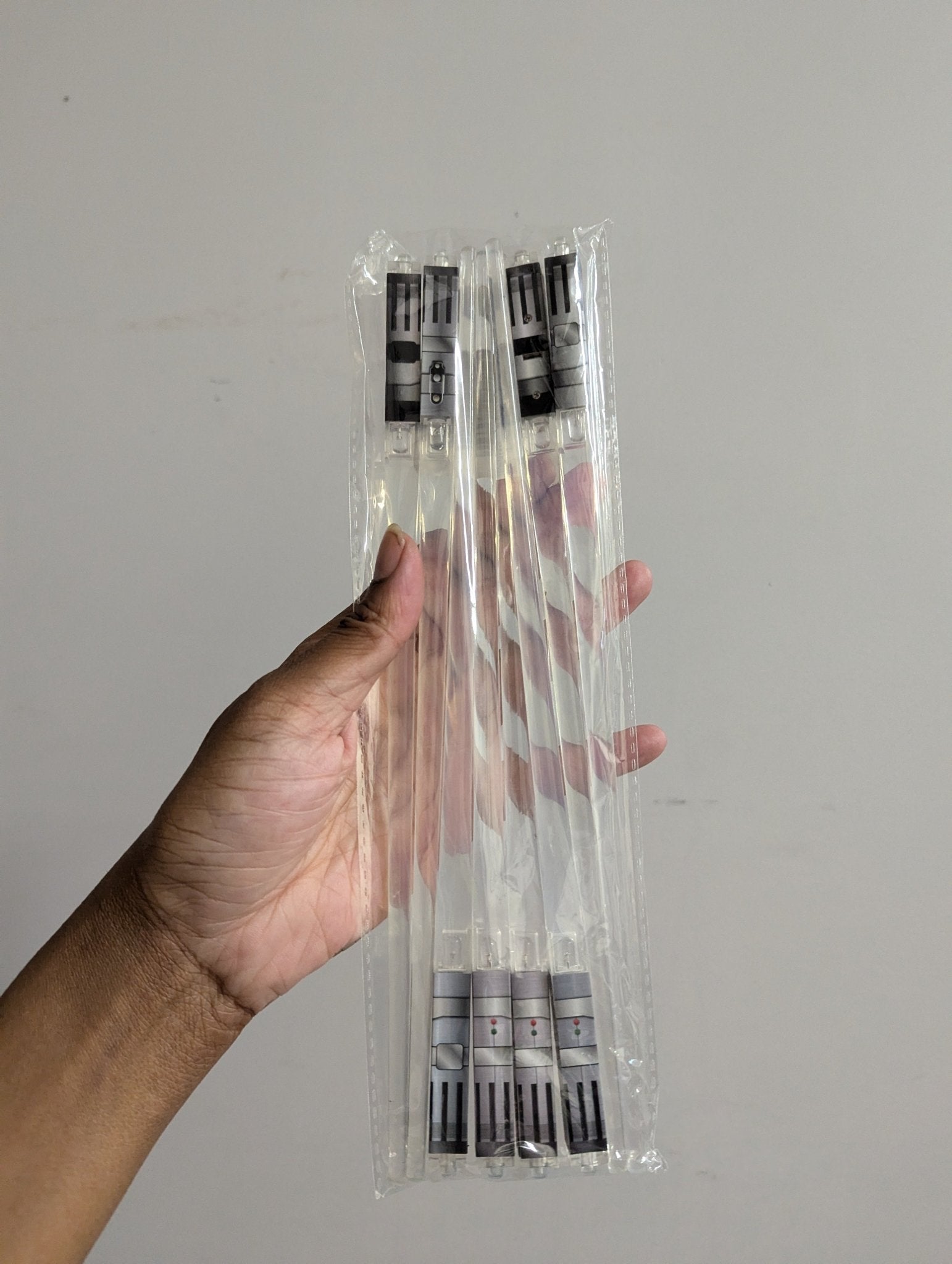 SAMPLE SALE - LED Star Wars Chopsticks (4 Pairs. New & never used. But looks like Blues need to new batteries due to transit) - Neon Cowboys - 