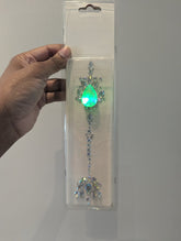 SAMPLE SALE - Long Gemstone LED Face Sticker - Neon Cowboys - 