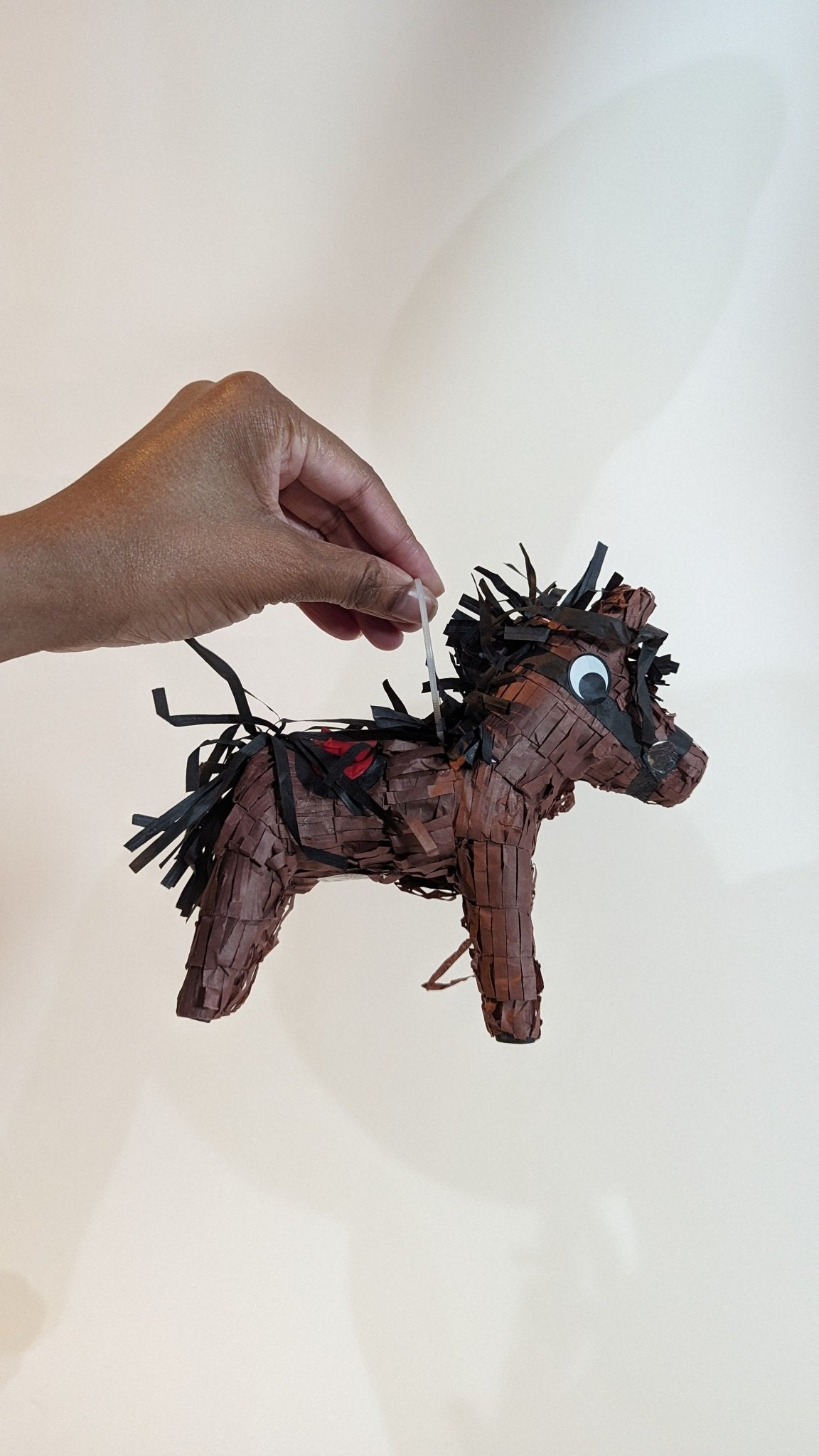 SAMPLE SALE - MINI 5.5" Horse Pinata - FINAL SALE - Neon Cowboys - 