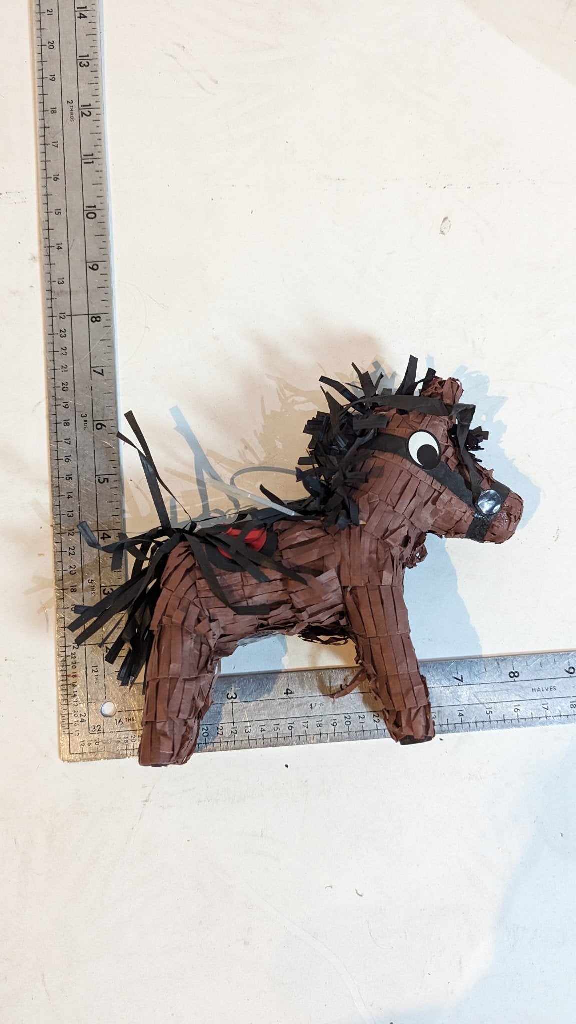 SAMPLE SALE - MINI 5.5" Horse Pinata - FINAL SALE - Neon Cowboys - 