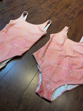 SAMPLE SALE - Nude Cyborg Swimsuit - Neon Cowboys - 