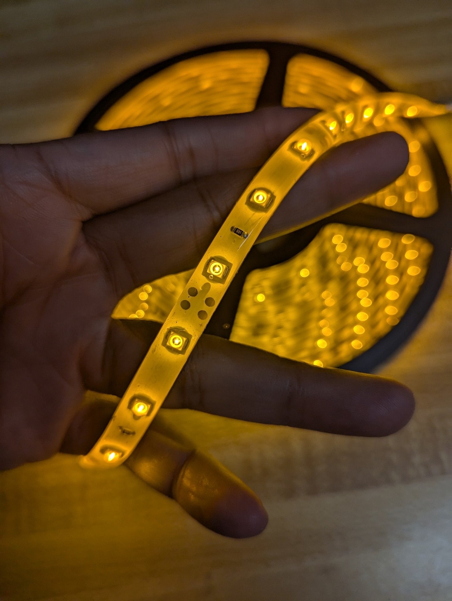 SAMPLE SALE - Orange LED strips 6x8mm & 16.4ft - Neon Cowboys - 