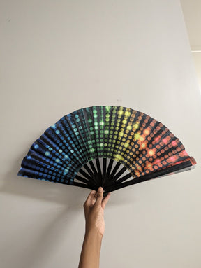 SAMPLE SALE - Rainbow Fan - FINAL SALE - Neon Cowboys - 