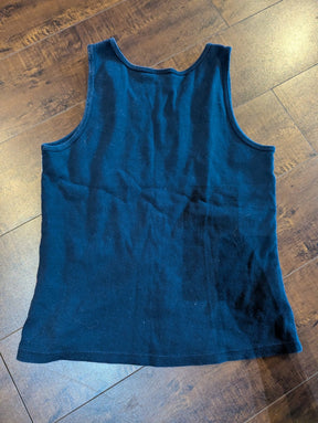 SAMPLE SALE - Tommy Hilfiger Top with Front Slit Size Large - Neon Cowboys - 