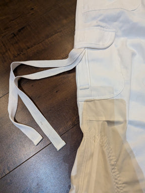 SAMPLE SALE - White Delia's Cargo Pants Size Small (New) - Neon Cowboys - 