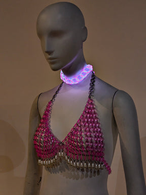 SAMPLE SALE - Y2K Inspired Choker - FINAL SALE - Neon Cowboys - 