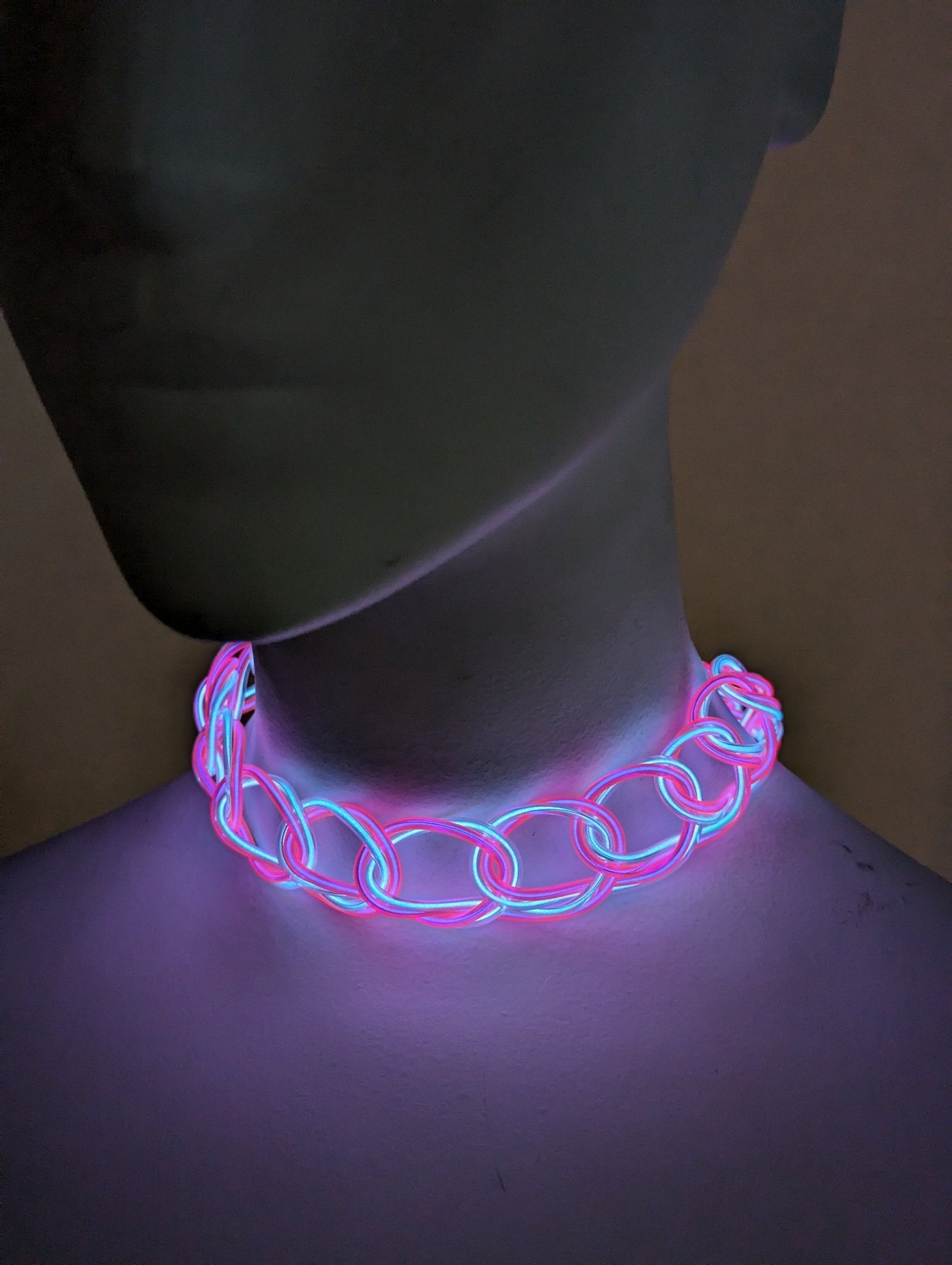 SAMPLE SALE - Y2K Inspired Choker - FINAL SALE - Neon Cowboys - 