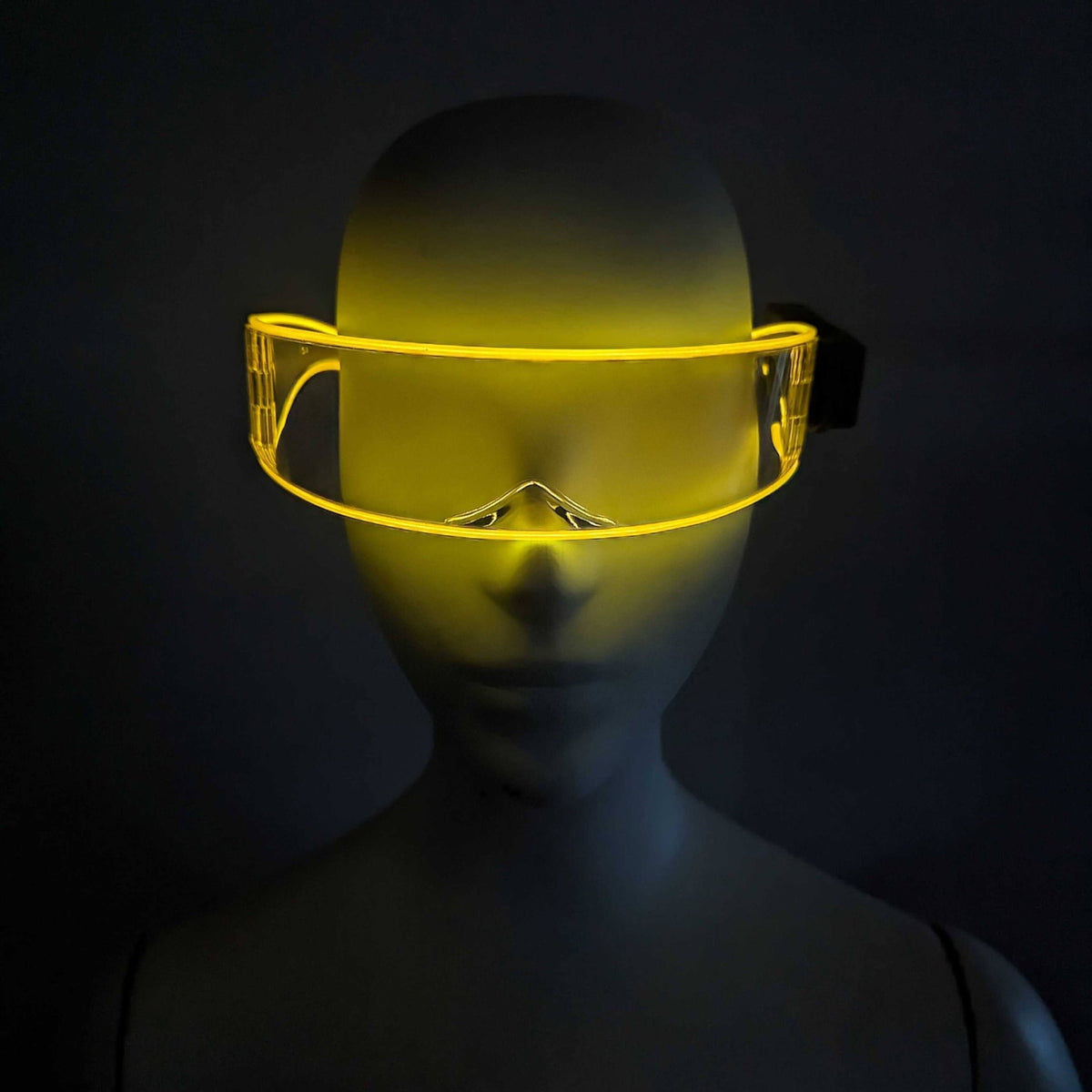 Transparent Glasses - Neon Cowboys - 