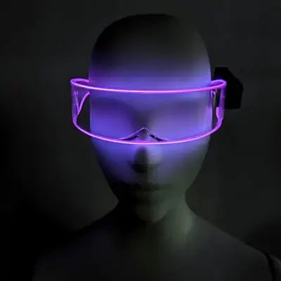 Transparent Glasses - Neon Cowboys - 