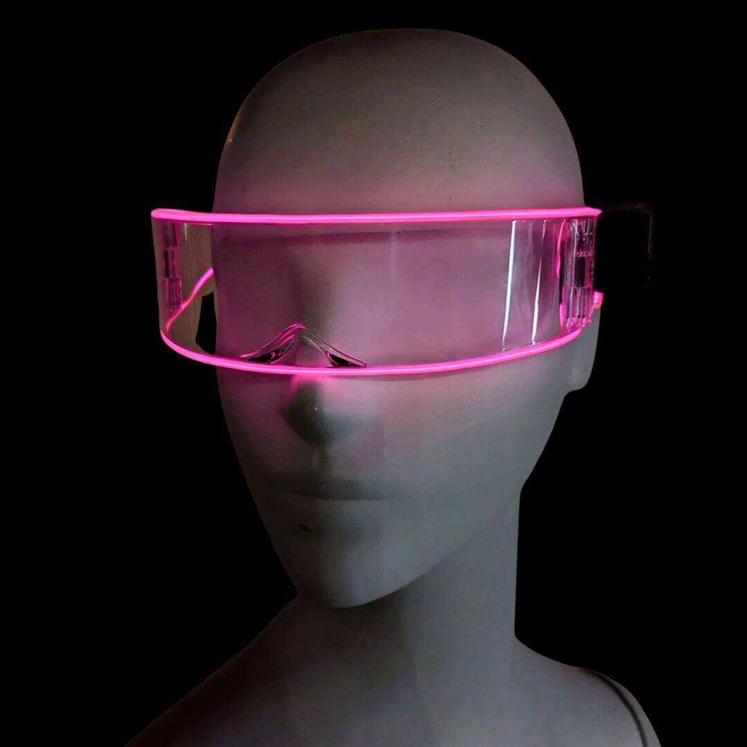 Transparent Glasses - Neon Cowboys - TGlassesP