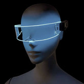 Transparent Glasses - Neon Cowboys - TGlassesW